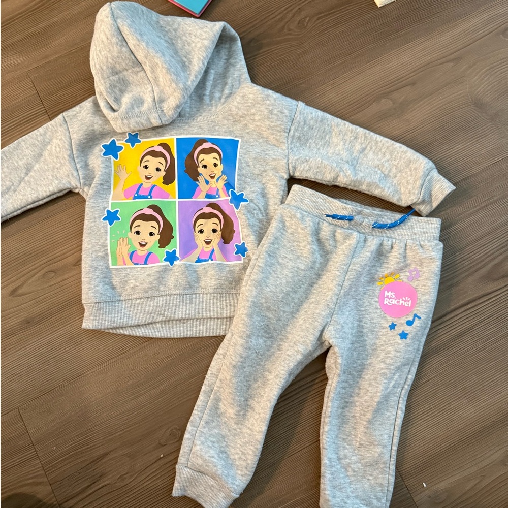 Kids Ms Rachel Hoodie and Sweatpants Set